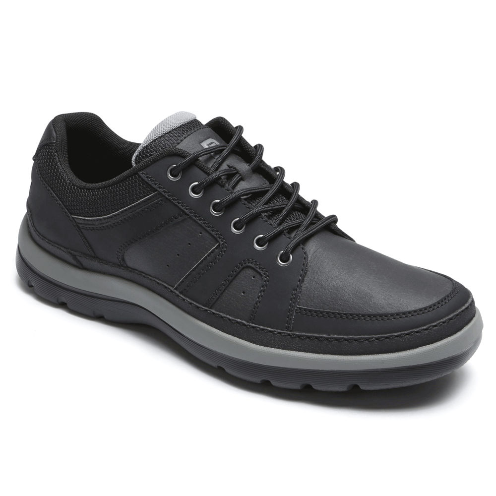 Rockport Mens Get Your Kicks Mudguard Blucher - Sneakers Black - LVW692174